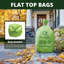 Sacs à ordures compostables, 1,57 mil., Sac à déchets pour grande pelouse et cour plate, sac à feuilles (100 sacs)-113392472