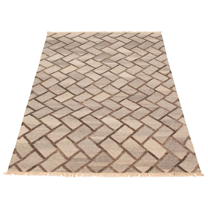 Kilim gris Ankara 5 pi 1 po x 8 pi 0 po