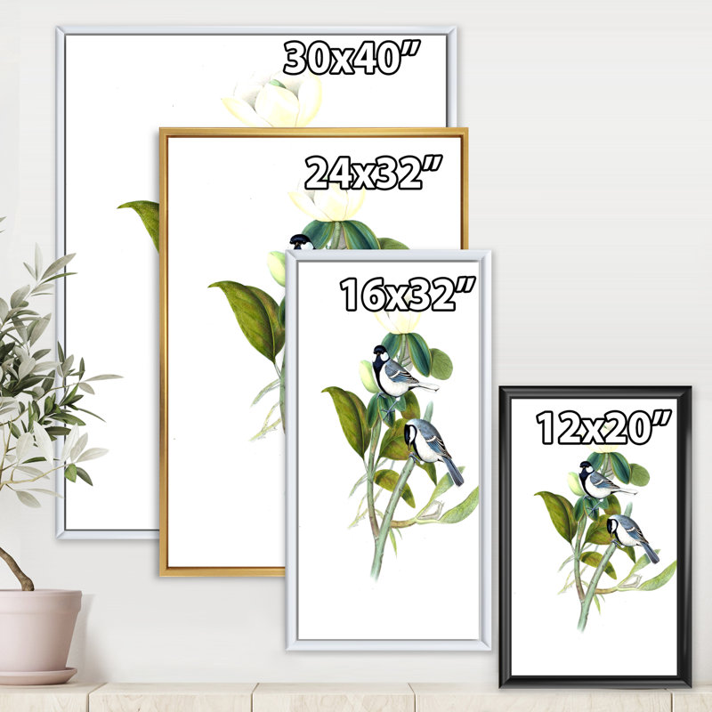 Vinage, campagne, animaux III - Impression sur toile, Cadre noir, H 40 po x l 30 po x 1,5 po
