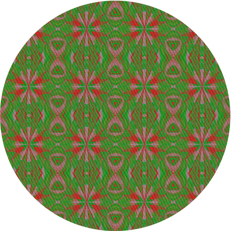 Indoor Rug, Round 8'