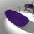Ember 65.63'' x 32.5'' Soaking Stone Bathtub-19378591