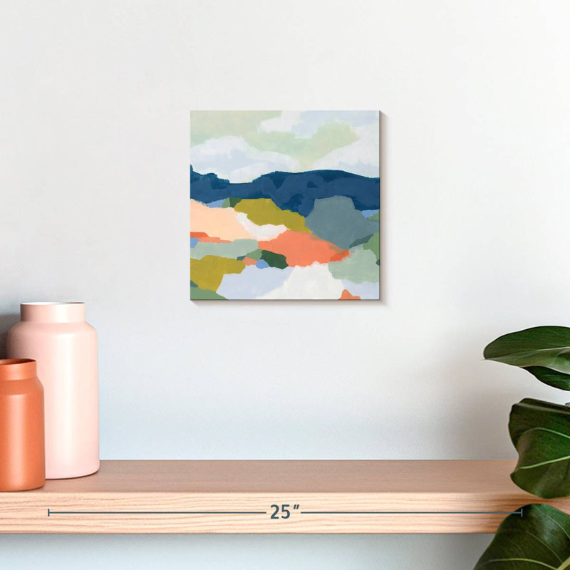 Mountain Mosaic II, 10" H x 10" W