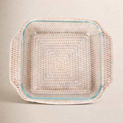 Sampson Square Rattan Baker Basket
