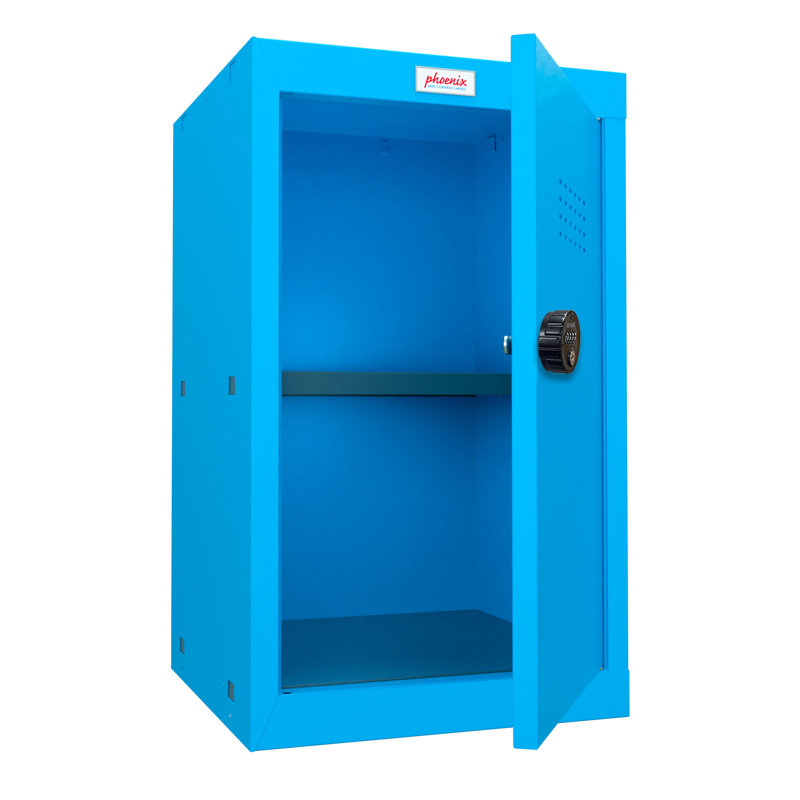 Metal 1 - Tier 40cm with Dial / Combination, Blue