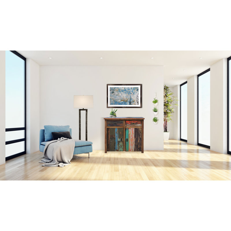 Commode combinée 2 tiroirs Barnes