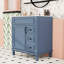 Meuble-lavabo avec 2 tiroirs et tablette réglable-799882196