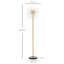 Saterfiel Modern Floor Lamp with Dandelion-like Lampshade for Bedroom