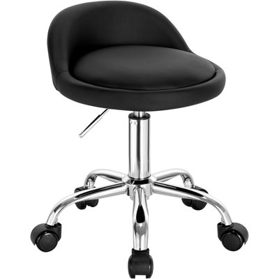 Meliani Backed Adjustable Height Lab Stool