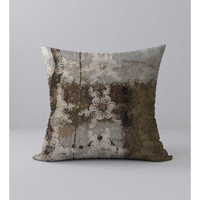 Abstract Reversible Throw Pillow