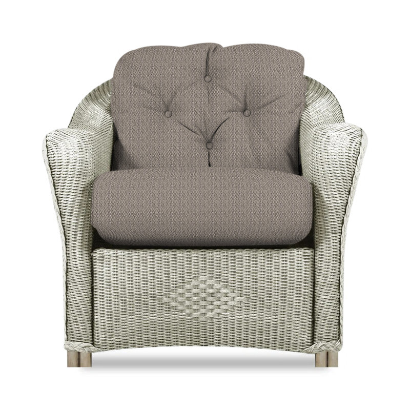 Reflections Outdoor Lounge Chair, Canvas Natural Sunbrella® Canvas, Linen