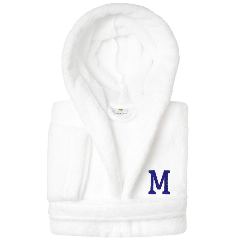 Peignoir à capuche double 100% polyester personnalisé, L, M