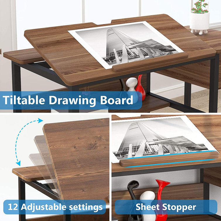 Drafting Table Small Desks You'll Love in 2024 - Wayfair