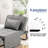 Cimino Upholstered 28'' Reclining Sofa Bed-1019675296