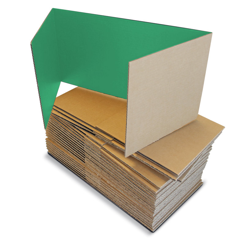 Carrelage en plastique, H 12 po x l 48 po x P 0,16 po, Vert