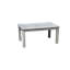 Shelburne 40" Outdoor Weathered Teak Rectangle Coffee Table