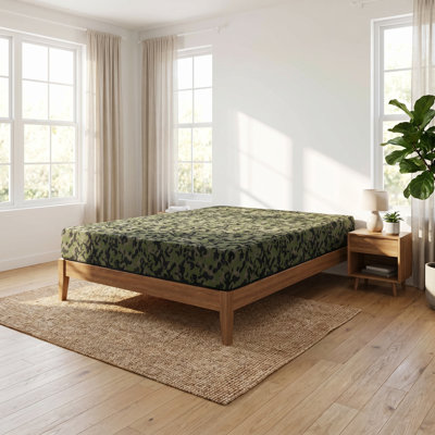 CAMO mousse de 8 po de qualité supérieure, mat, flippable - mi-ferme