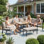 Outsunny 7 Seater Garden Furniture Set, 2 Loveseats, Armchair-1272653606