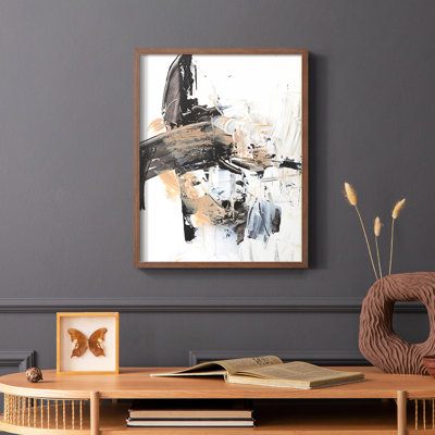 Ruckus I Framed Print - Solid Wood