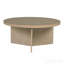 Table basse ronde grège récupéré-1180799481