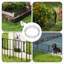 42cm H x 32cm W Metal Fence Panels Included