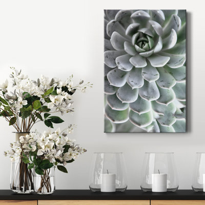 Zen Succulent III - reproduction de photo sur toile tendue