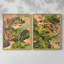 Golden Hour Greenery I - reproduction encadrée de qualité supérieure - prête à être accrochée - aucun clou requis - aucun clou requis-1650161329-1650161343