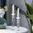 10.1'' H Wood Tabletop Candlestick