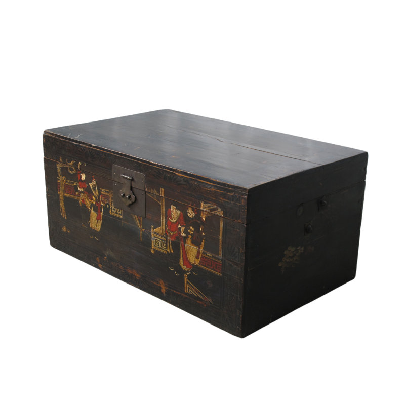 Solid Wood Accent Trunk