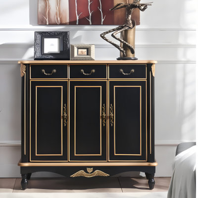 Armoire de rangement Fine Carved Art