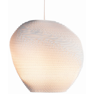 Luminaire suspendu Scraplights Pebbles Allyn - blanc
