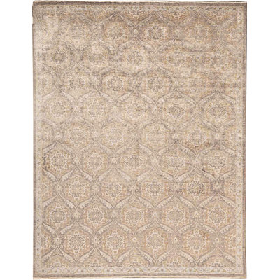 Hand-Knotted High-Quality Gray Area Rug