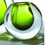 Ice Vase-Limeade-Sm