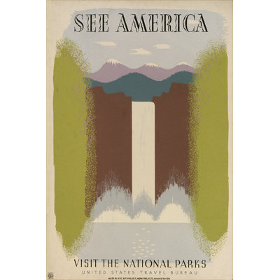 See America X - Wrapped Canvas Print