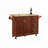 54" Kitchen Storage Islands with 3 drawers Drop-Leaf Table-873381546