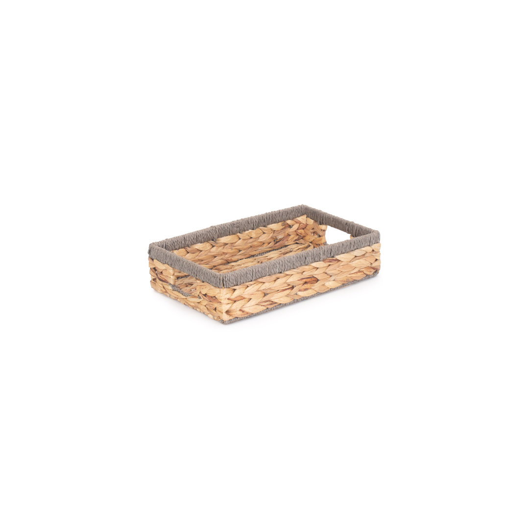 Shallow Water Hyacinth Storage Basket