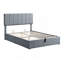 Lit plateforme double avec système de rangement hydraulique - gris-1702818215-1702818208