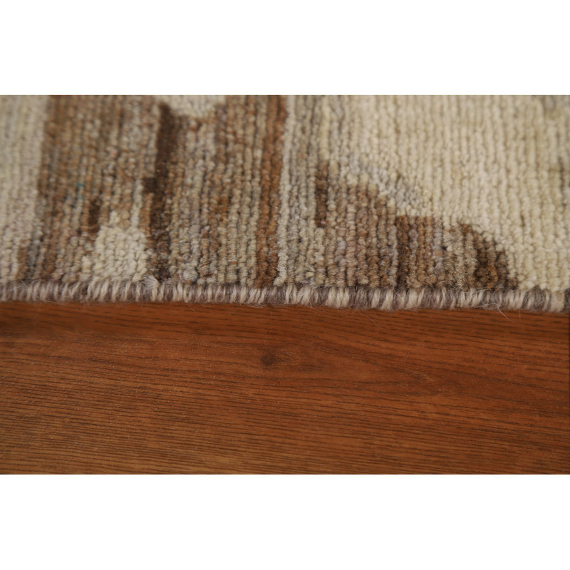Tapis oriental art déco noué à la main