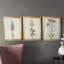 Mauve Garden Flowers I, reproduction encadrée de qualité supérieure - prête à être accrochée-297424976-297424977-297438654
