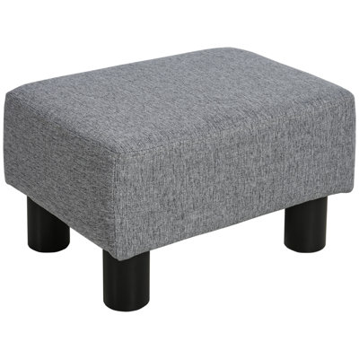 Upholstered Ottoman, Ottoman Foot Rest, Small Foot Stool, Cube Ottoman for Living Room