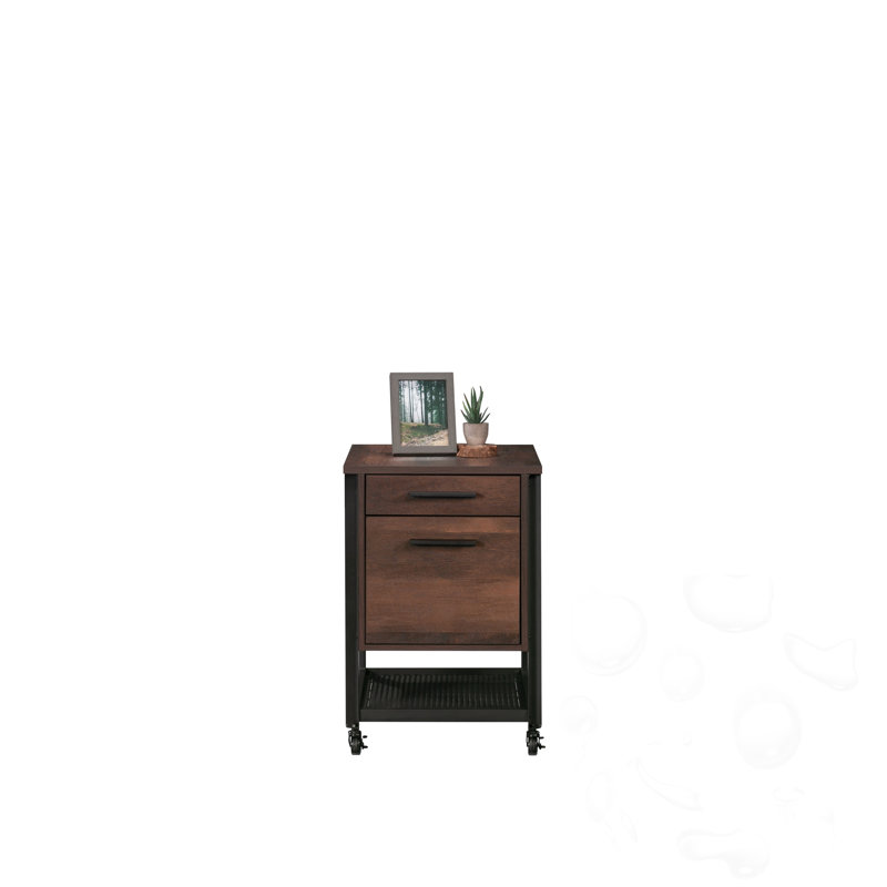 Armoire de bureau avec tiroir et roulettes