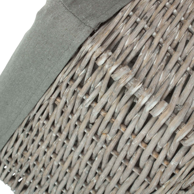 Lily Manor Wicker Decorative Basket