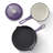 MegaChef 7 Piece Enameled Cast Iron Cookware Set in Purple-123062657