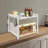 Makay  Extendable Microwave Oven Rack Shelving Unit-1218865650
