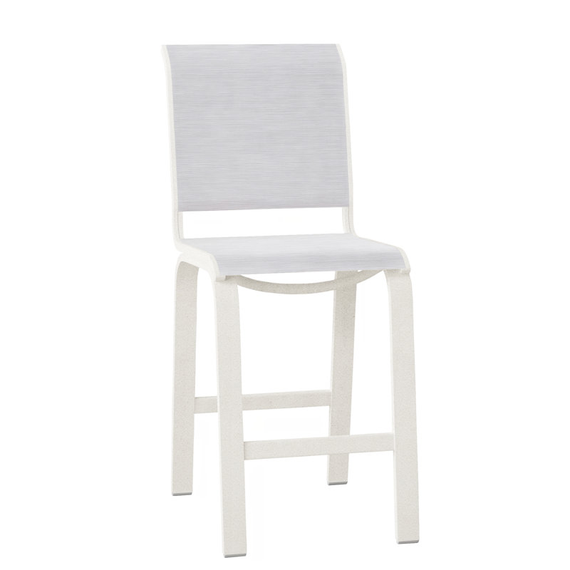 Tabouret de bar 26 po Holna, Neige texturée, Abalone