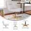 Chaise de bureau commerciale rembourrée et rembourrée à dossier moyen-2128947508-2128947467