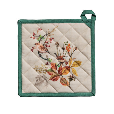 Maison d'Hermine Récolte 100 % coton manique simple - 8 po x 8 po