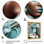 «Clemmie Gorgeous African Queen In Retro Colors I», reproduction sur toile-1771242896-1771242897