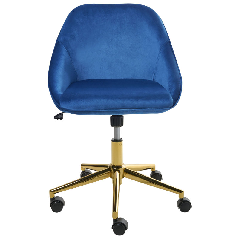 Polyester Side Chair, Blue