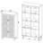 4-Door Tall Accent Cabinet