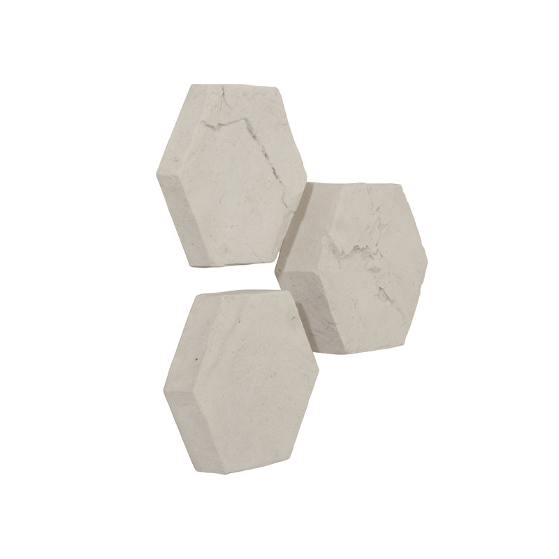 Hexagon Wall Tiles, Roman Stone